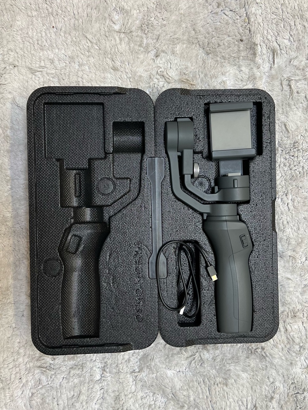 DJI Osmo Mobile 2 Smartphone Gimbal + Case, Stand & Cable